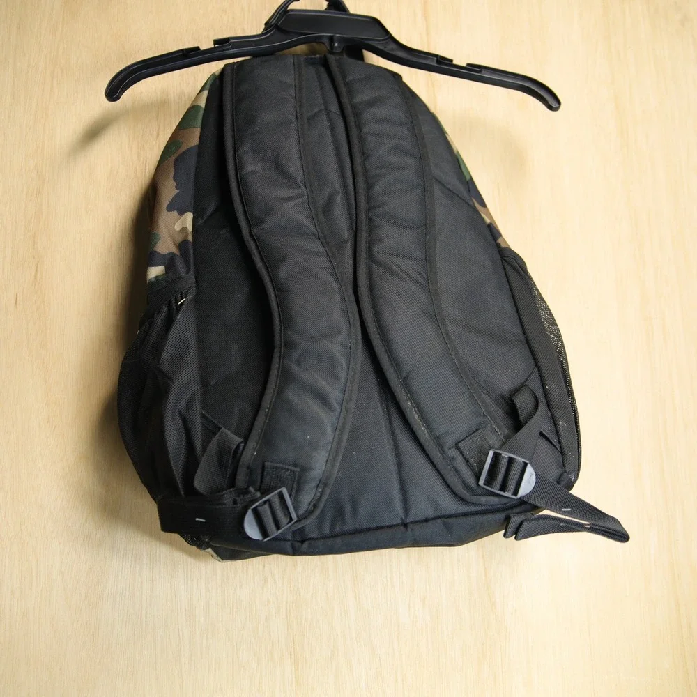 Eastsport Camouflage Backpack Green Brown Black Camo School Travel Bag